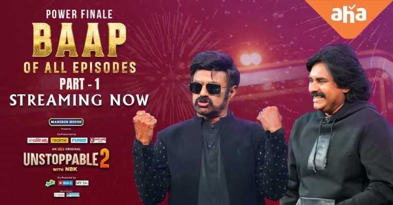 Unstoppable 2 With NBK x Pawan Kalyan Episode Streaming Now